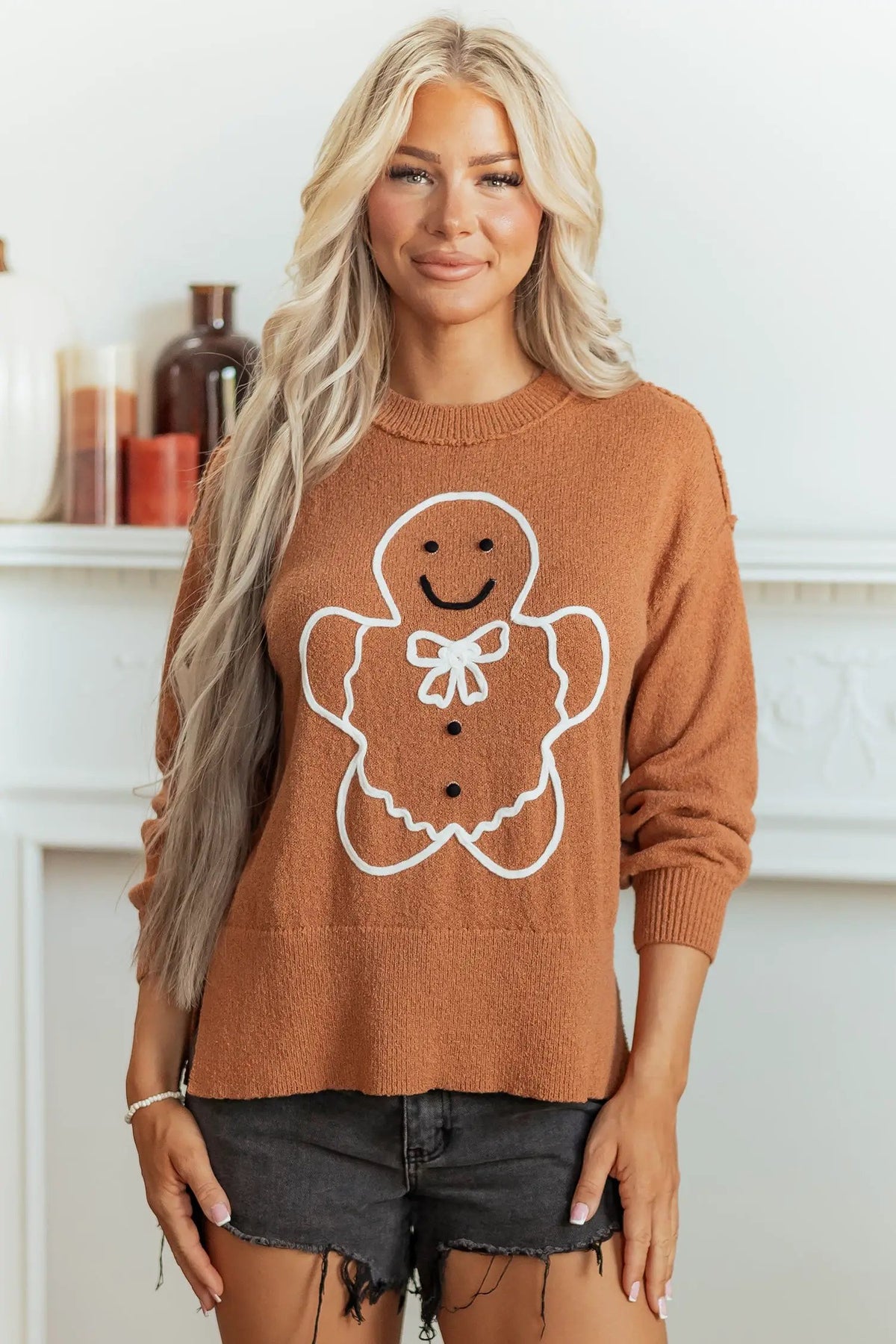 The Monroe Sweater - Brown — view 5