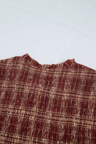 The Raven Midi Dress - Red — view 5