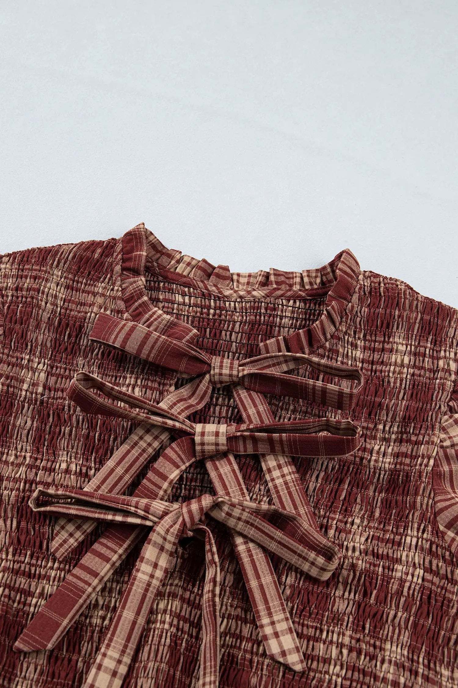The Raven Midi Dress - Red — view 6