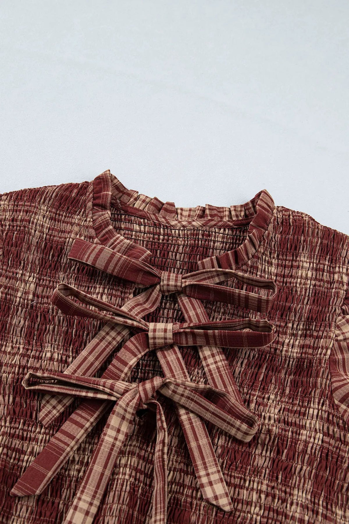 The Raven Midi Dress - Red — view 6