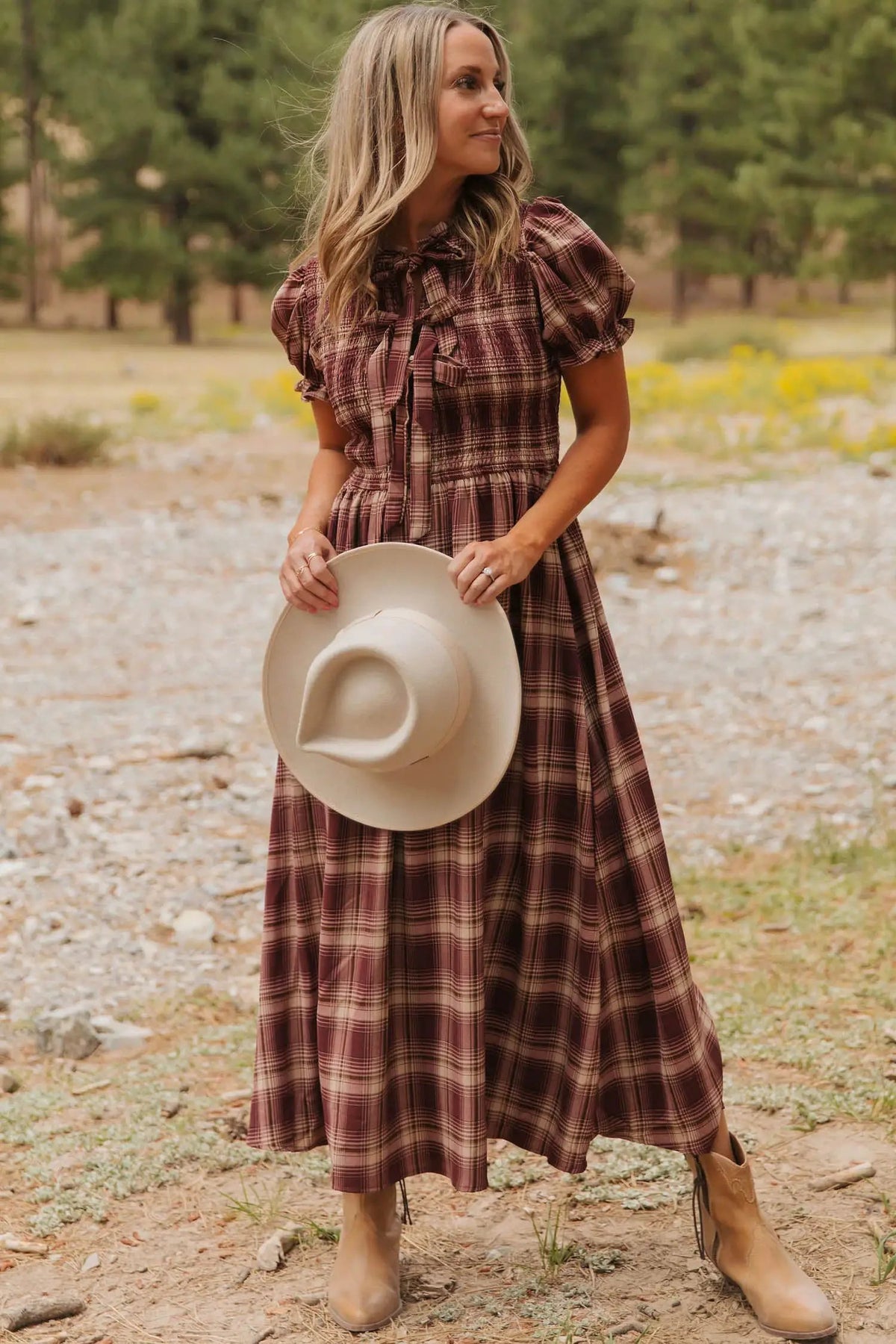 The Raven Midi Dress - Red — view 2