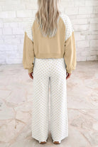 The Makenna Pant Set - Khaki — view 6