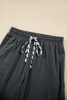 The Peyton Pant Set - Gray Stripe — view 5