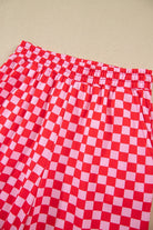 The Felicity Pant Set - Red — view 6