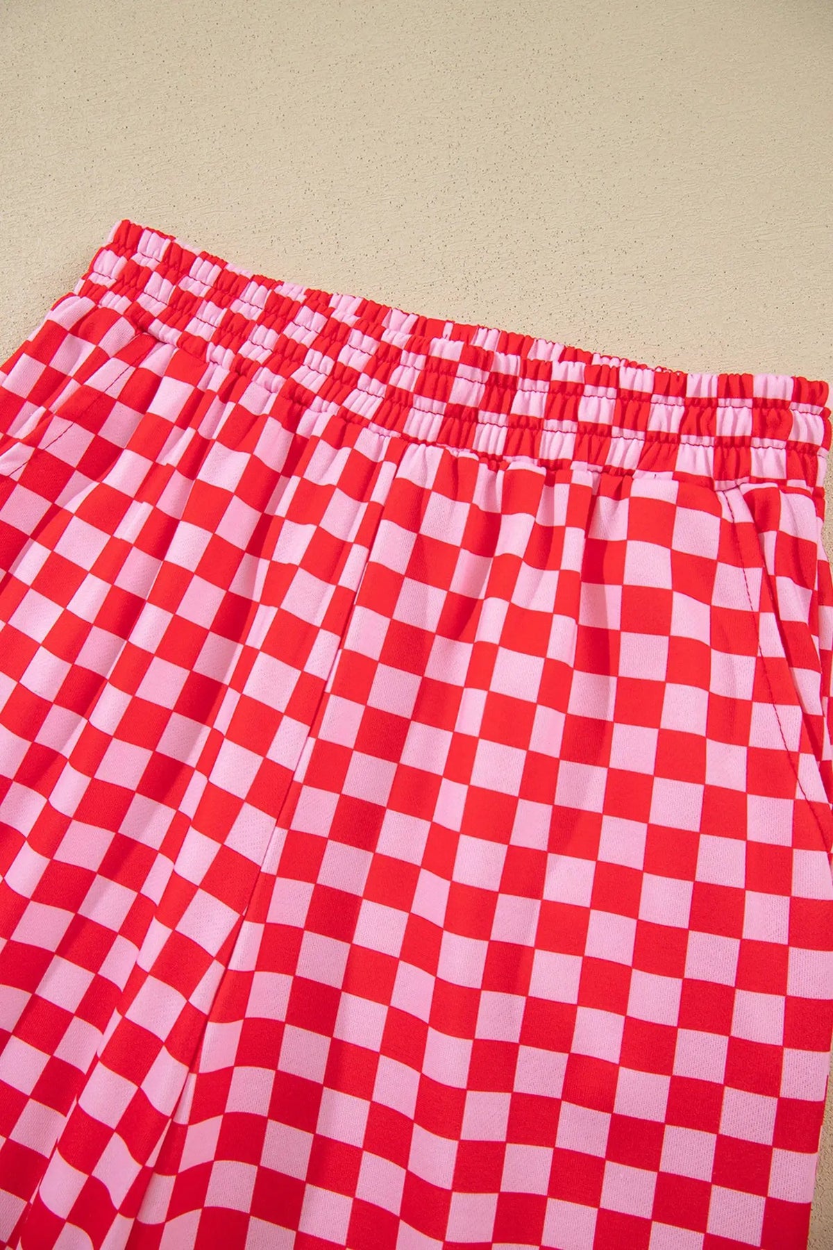 The Felicity Pant Set - Red — view 6