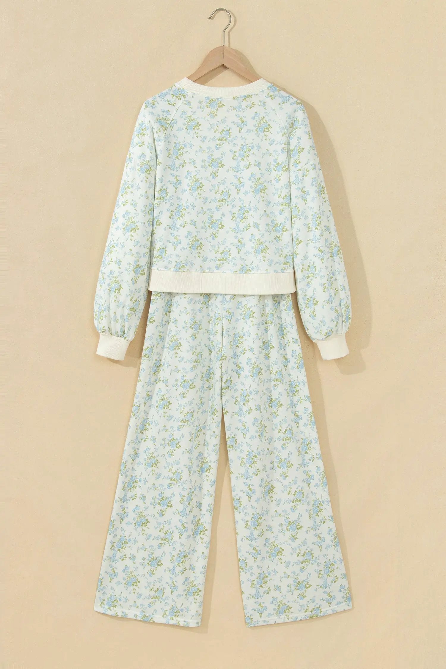 The Hattie Pant Set - Sky Blue — view 4
