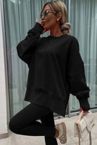 The Margo Pant Set - Black — view 3