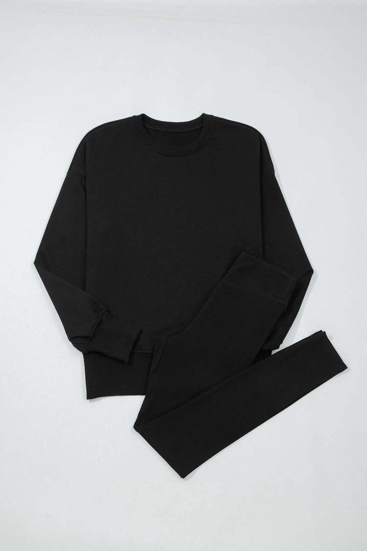 The Margo Pant Set - Black — view 5