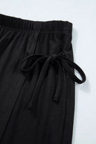 The Phoebe Two-Piece Dress Set - Black — view 5