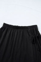 The Phoebe Two-Piece Dress Set - Black — view 6