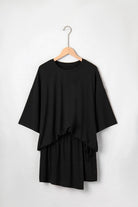 The Phoebe Two-Piece Dress Set - Black — view 4