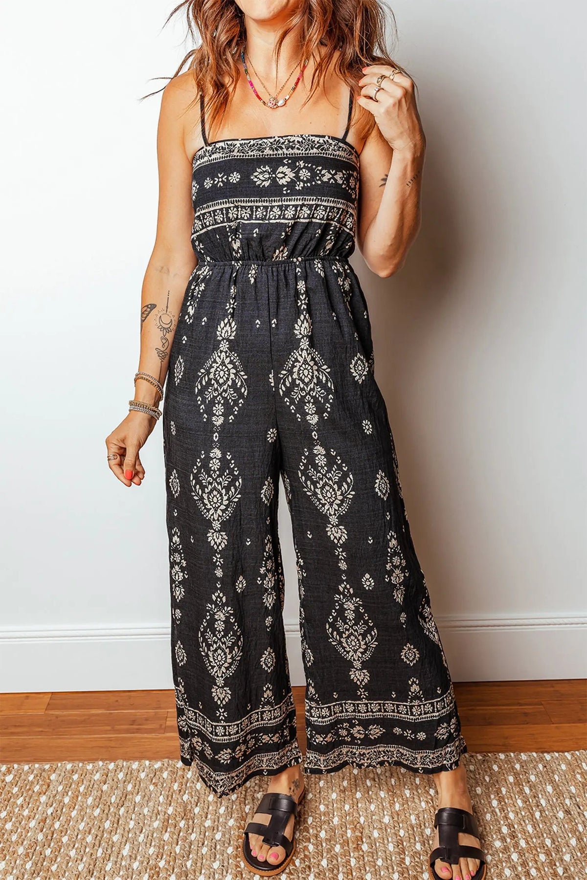 The Eden Jumpsuit or Romper - Black — main photo