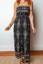 The Eden Jumpsuit or Romper - Black — view 3