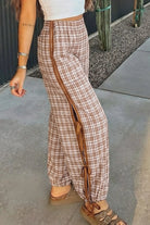 The Vera Pants - Chestnut — view 2