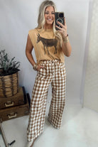The Gwen Pants - Brown — view 3