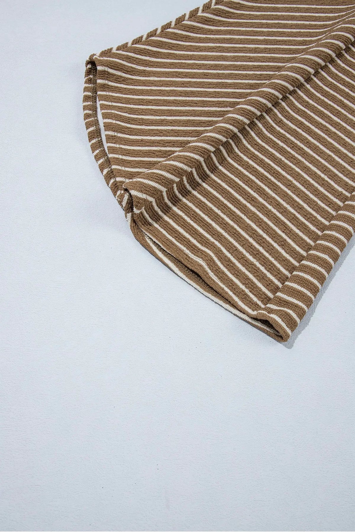 The Cassidy Pants - Khaki Stripe — view 5