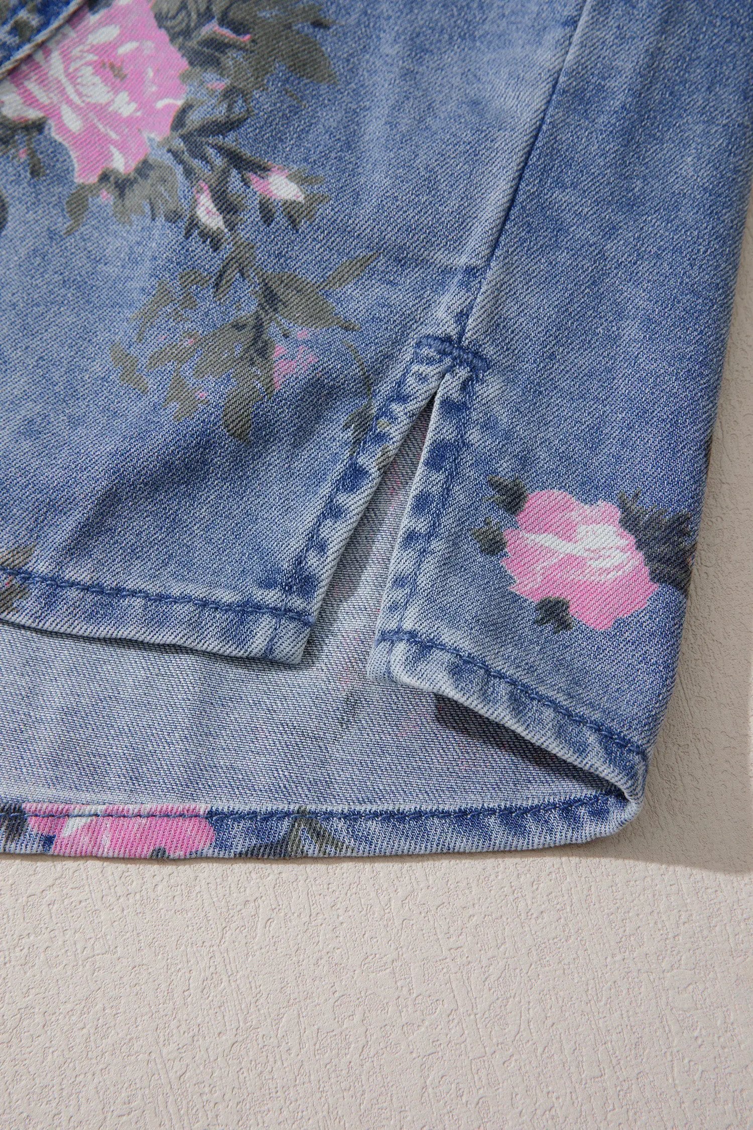 The Cleo Blouse - Blue — view 5