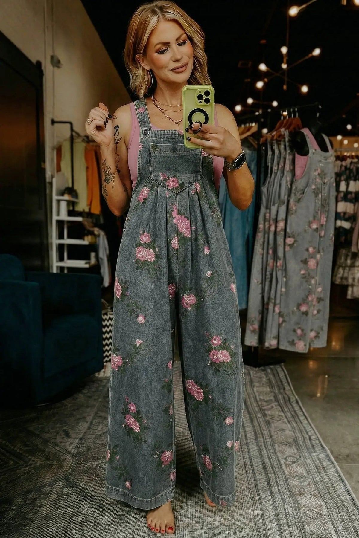 The Millie Jumpsuit or Romper - Gray — view 3