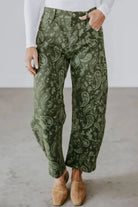 The Delaney Jeans - Green — view 3