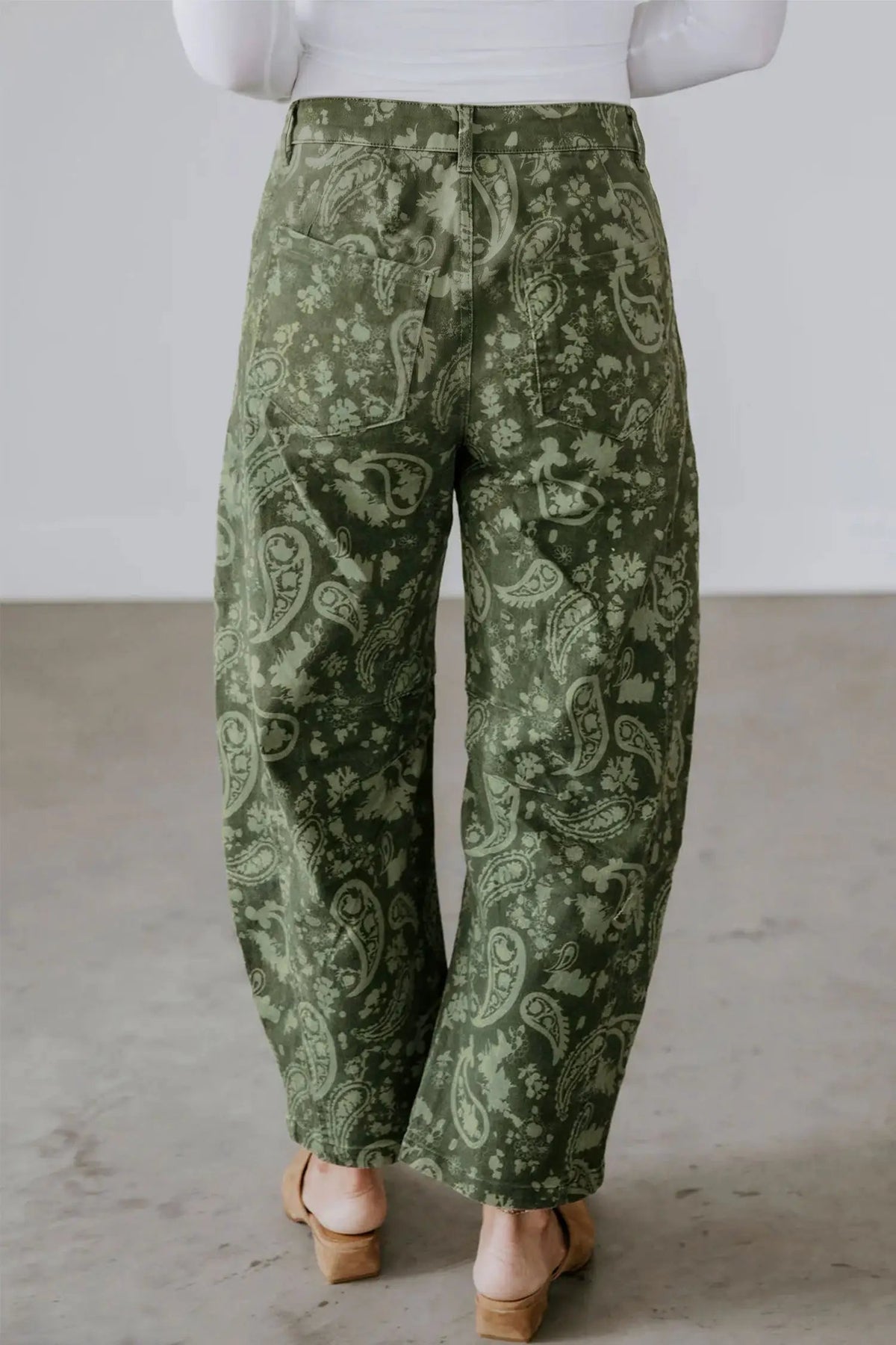 The Delaney Jeans - Green — view 4