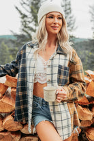 The Lacey Plaid Shacket - Multicolour — view 2