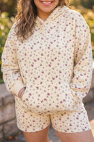 The Maggie Plus Size Loungewear - Beige — main photo