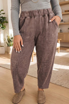 The Nadia Plus Size Bottoms - Coffee — main photo