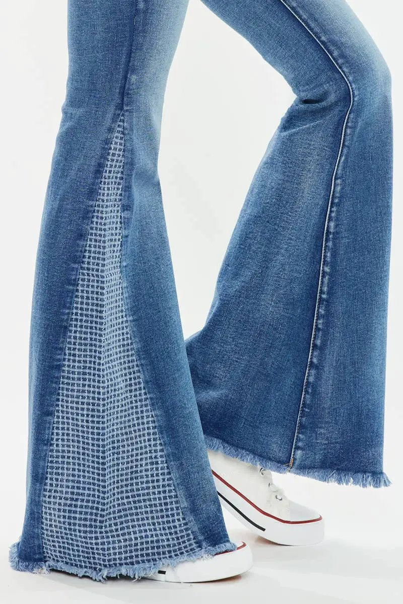 Nature Denim Nature Denim - High Rise Flare Women's Jeans: 1 - Jeans