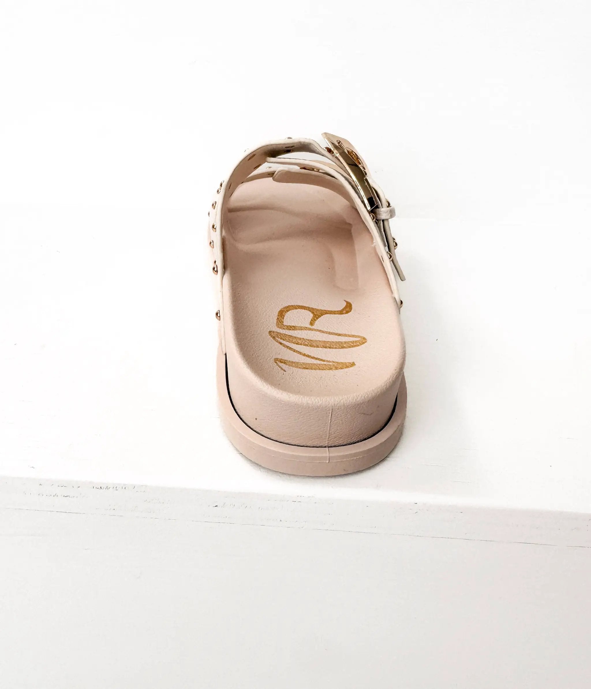 Naughty Monkey The Marigold Sandals: Cream - Sandals