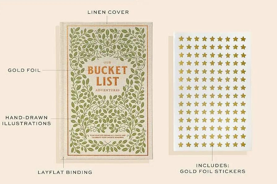 Paige Tate & Co. Paige Tate & Co. - Our Bucket List Adventures: A Guided Journal for Couples - Books