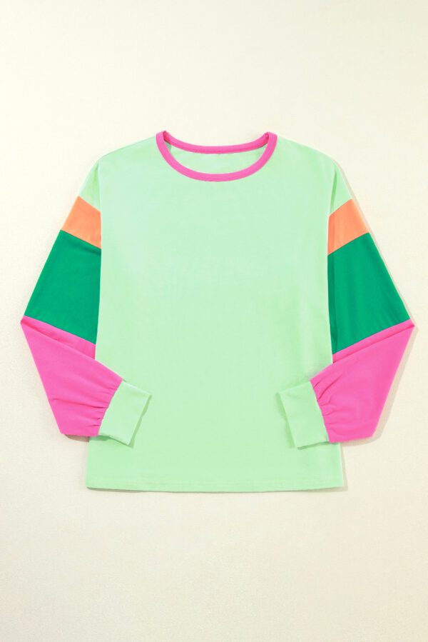 Colorblock Patchwork Top - Image 20